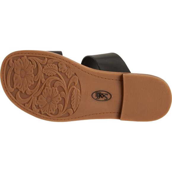 NEW Sofft Noella Sandals - Leather in black For Women 825 3s7 - Picture 5 of 5